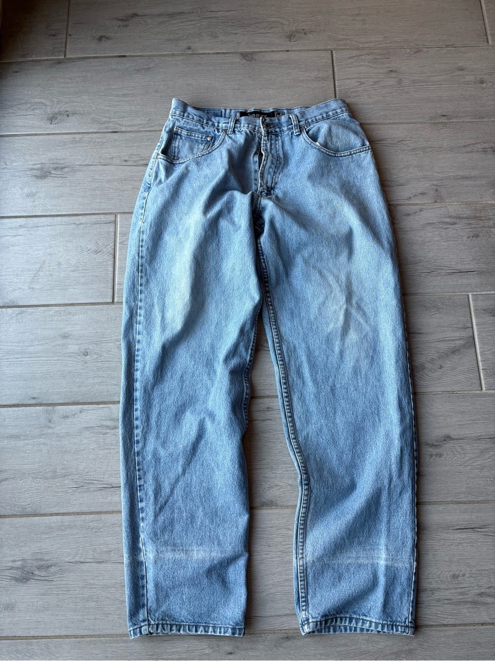 VINTAGE Y2K LEVIS SILVER TAB BAGGY DENIM JEANS W33